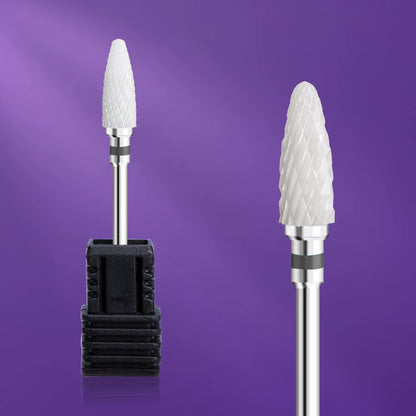 1Pc Nail Drill Bit Rotate Burr Milling Nail Cutter Bits Electric Drill Machine for Manicure Pedicure Tools