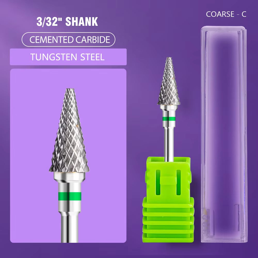 1Pc Nail Drill Bit Rotate Burr Milling Nail Cutter Bits Electric Drill Machine for Manicure Pedicure Tools